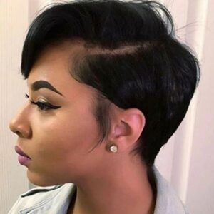 8” Straight Budget Pixie Cut 13x4 Frontal Unit